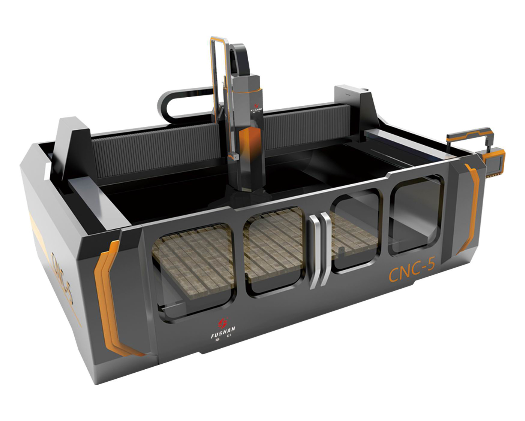 Bridge Cutting Five-Axis CNC Machining Center
