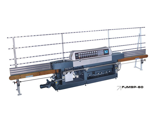 Glass Straight-Line Angle Changing Edging Machine FJM9P-60