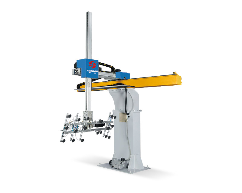 Heavy weight glass loading/unload manipulator